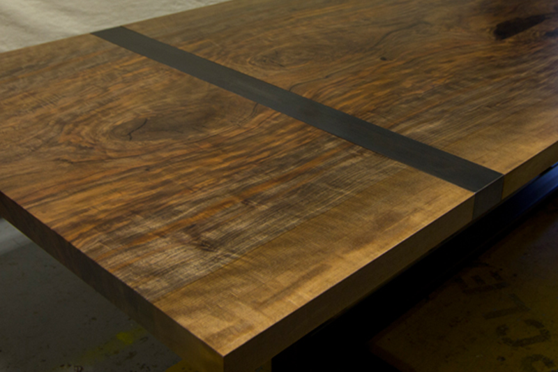 Custom Walnut Dining Table by Hammer and Hand