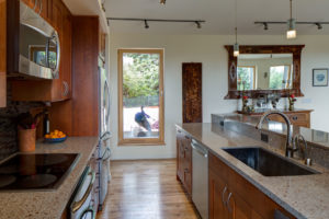 Kitchen Inside Pumpkin Ridge Passive House