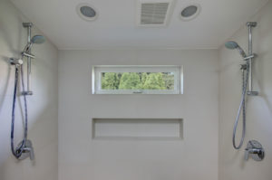 Window in Master Shower in NW Portland Dormer Addition | Hammer & Hand