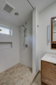Shower in NW Portland Dormer Addition Master Bathroom | Hammer & Hand