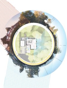 Site Diagram of Madrona Passive House in Seattle | Hammer & Hand