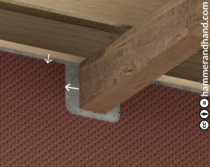 Basement Retrofit Detail Dimple Drainage Mat | Hammer & Hand