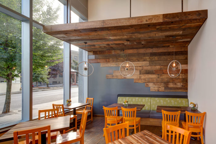 Seating Area in Boise Fry Company