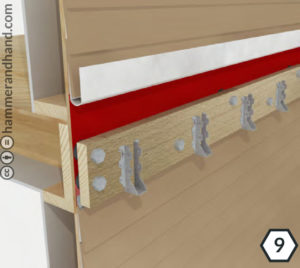 Deck Ledgers Detail 9 Attach Joint Hangers
