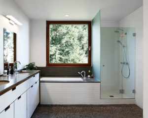 Master Bathroom at Madrona Passive House | Seattle, WA | Hammer & Hand