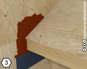 Roofs Kick-Out Flashing Detail 3 | Hammer & Hand
