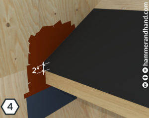 Roofs Kick-Out Flashing Detail 4 Peel and Stick Along Edge of Roof | Hammer & Hand