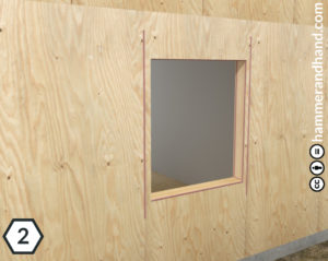 New Window Installation Detail Step 2 | Hammer & Hand