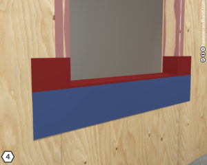 New Window Installation Detail Step 4 | Hammer & Hand