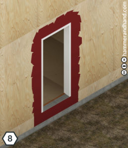 Door Installation Detail 8 Install Door Threshold | Hammer & Hand