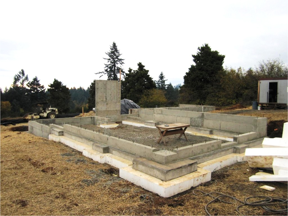 Karuna Passive House Foundation | Hammer & Hand