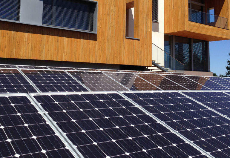 Karuna Passive House Solar Array