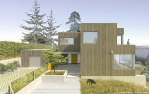 Rendering of Madrona Passive House | Hammer & Hand