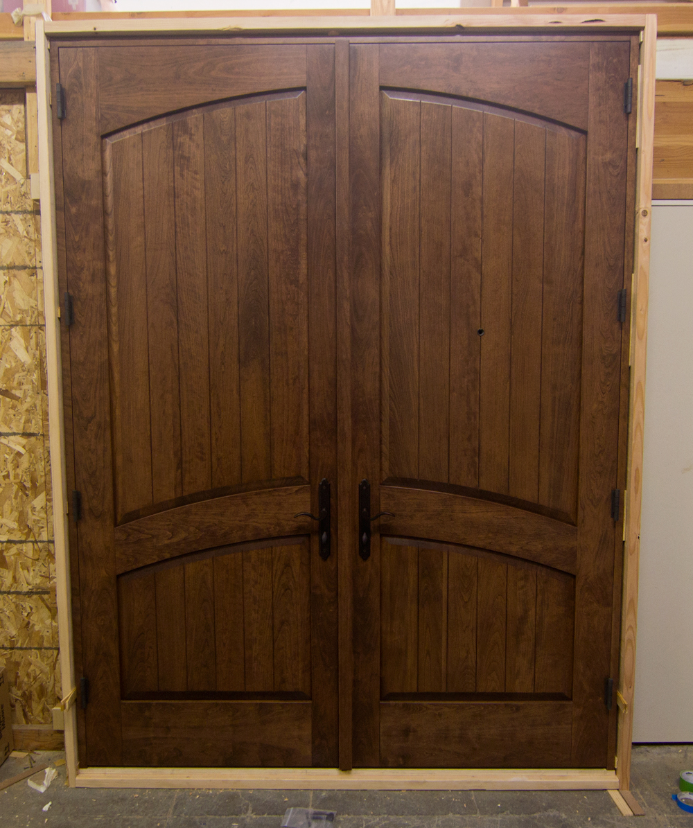 Finished High Performance Door Custom Made by Hammer & Hand