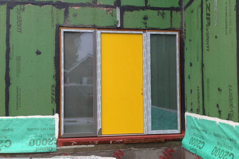 Door at Madrona Passive House | Hammer & Hand Seattle