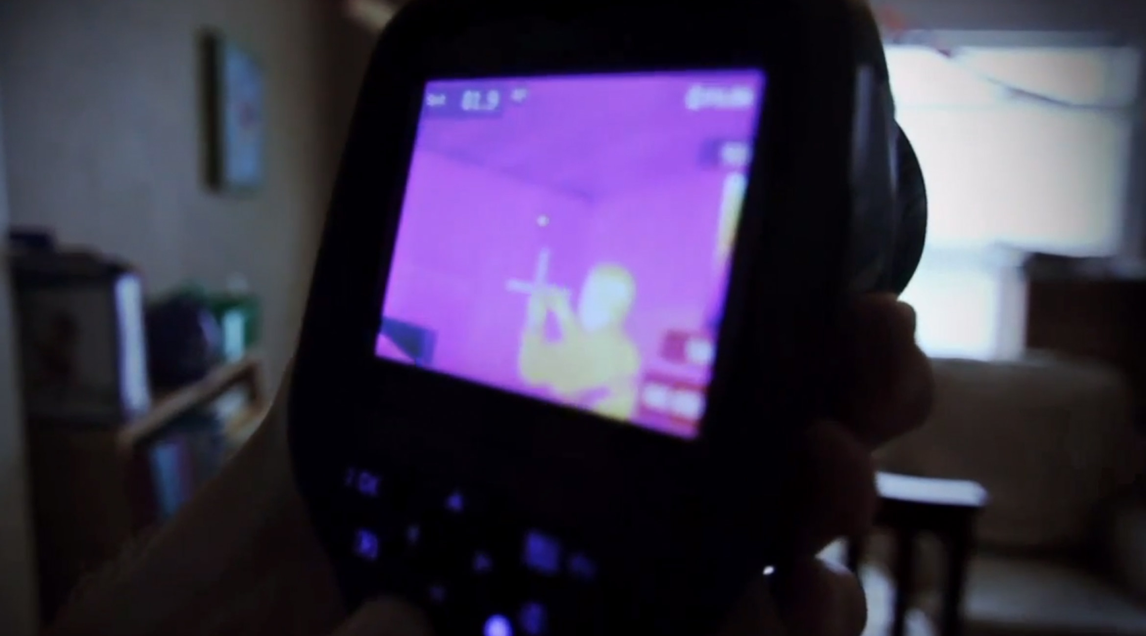 Thermal Camera During Home Performance Assessment | Hammer & Hand