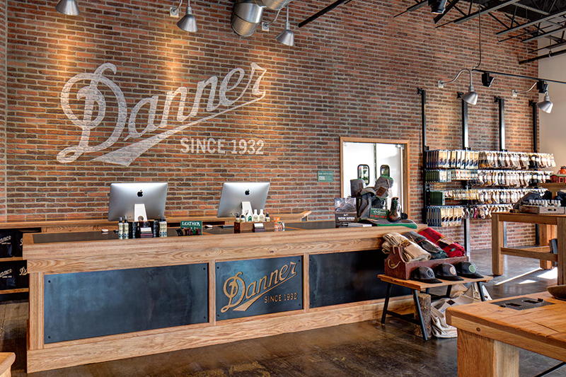 commercial Remodel of Danner Store in Oregon