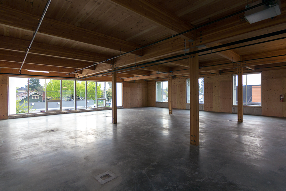 Instrument Building Under Construction by Hammer & Hand 