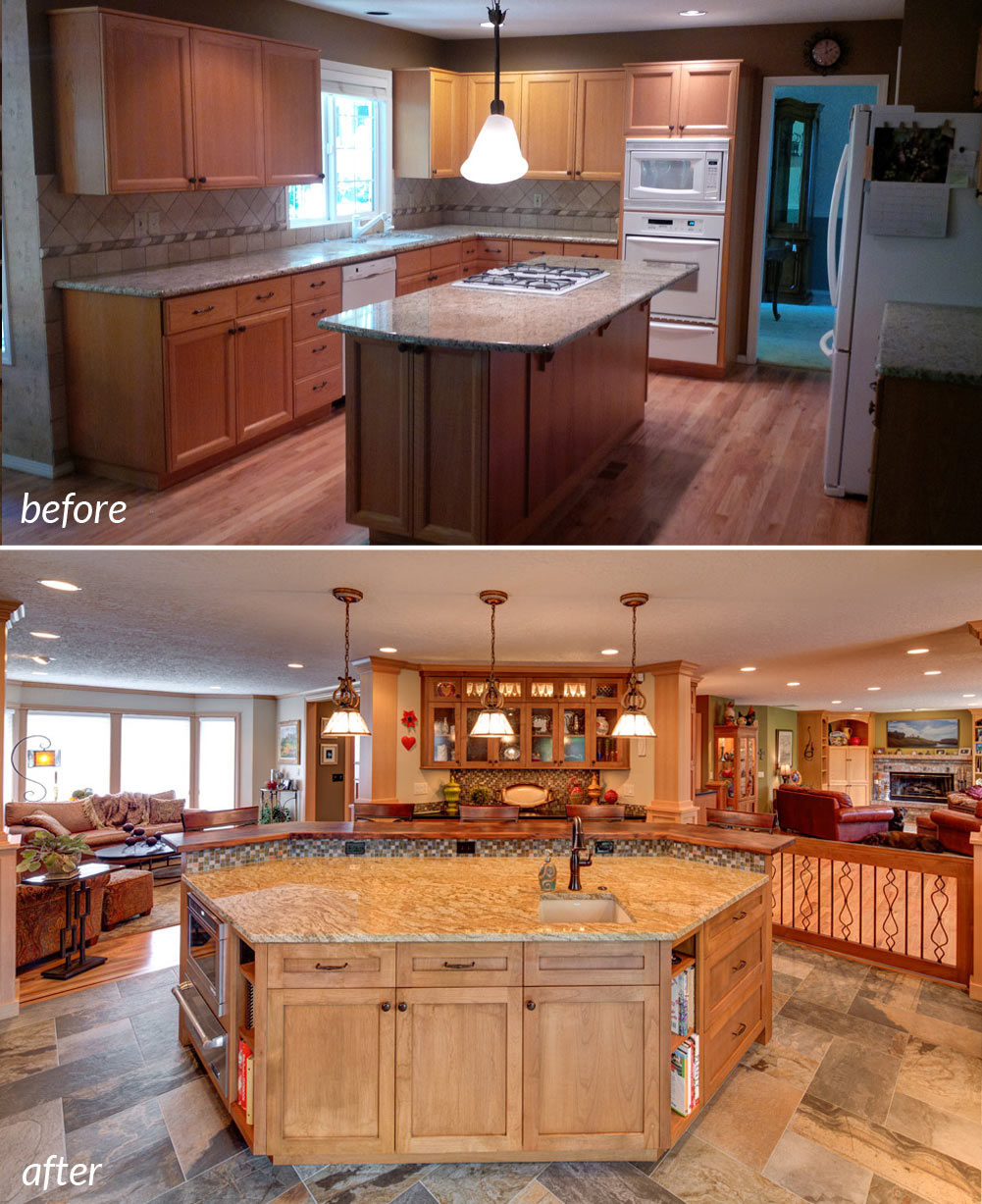 Traditional Kitchen Remodel Before & After | Hammer & Hand