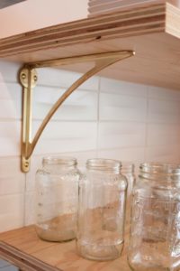 Brass Shelf Support | Hammer & Hand