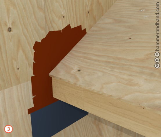 Roofs Kick-Out Flashing Detail 3 | Hammer & Hand