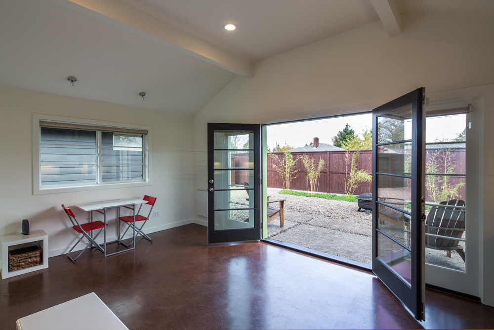 Patio Doors on ADU | Hammer & Hand