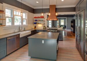 Marmoleum Flooring in Kitchen Remodel | Hammer & Hand