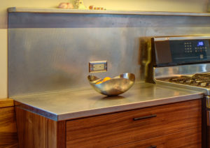Stainless Steel Countertop in Kitchen Remodel | Hammer & Hand