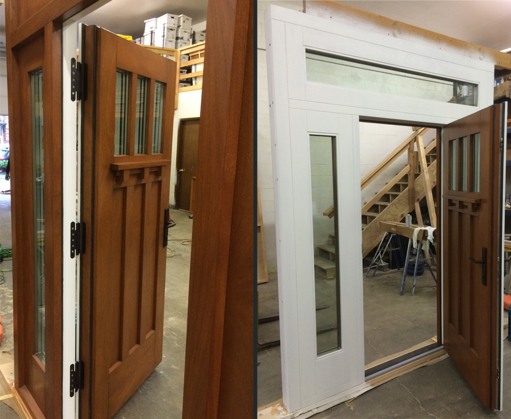 Passive House Door Open | Hammer & Hand