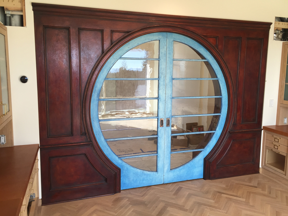 Custom Moon Door | Hammer & Hand