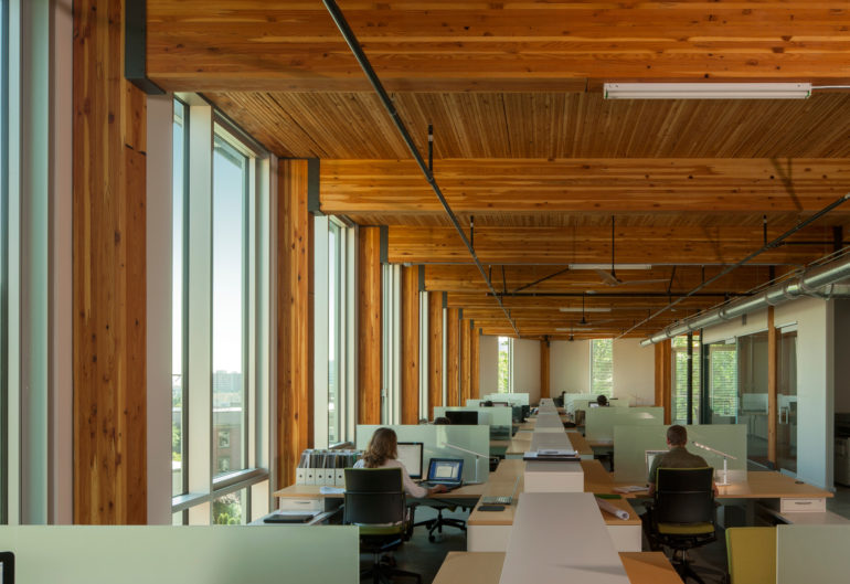 Open Work Space with Daylighting | Bullitt Center