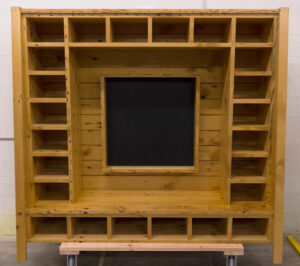 Custom Shelving Unit Made by Hammer & Hand