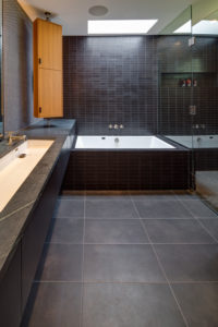 Modern Bathroom in Wallace Park Remodel | Hammer & Hand