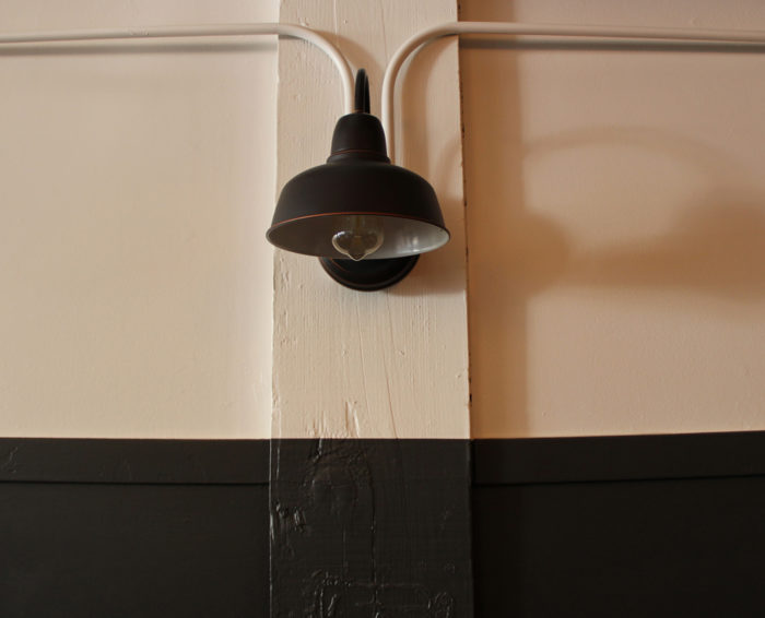 Light Detail at Cycene Restaurant Remodel | Hammer & Hand