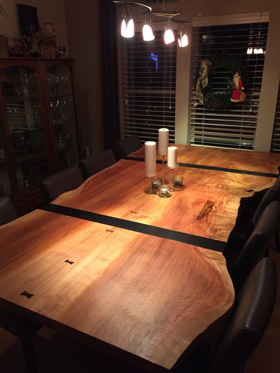 Custom Made Live Edge Dining Table by Hammer and Hand