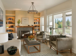 Sitting Room in Willamette Valley Estate | Hammer and Hand