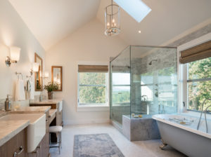 Master Bathroom with Shower and Tub | Hammer and Hand