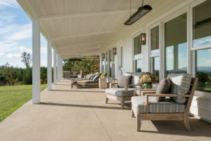 Covered Porch at Willamette Valley Estate | Hammer and Hand