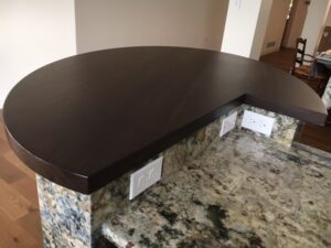Custom Half Moon Counter Top | Hammer & Hand
