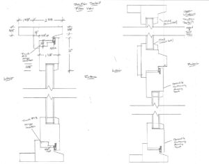 Detail Drawings of Custom Windows | Hammer & Hand