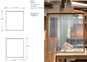 Square Lower Portion of Custom Windows | Hammer & Hand